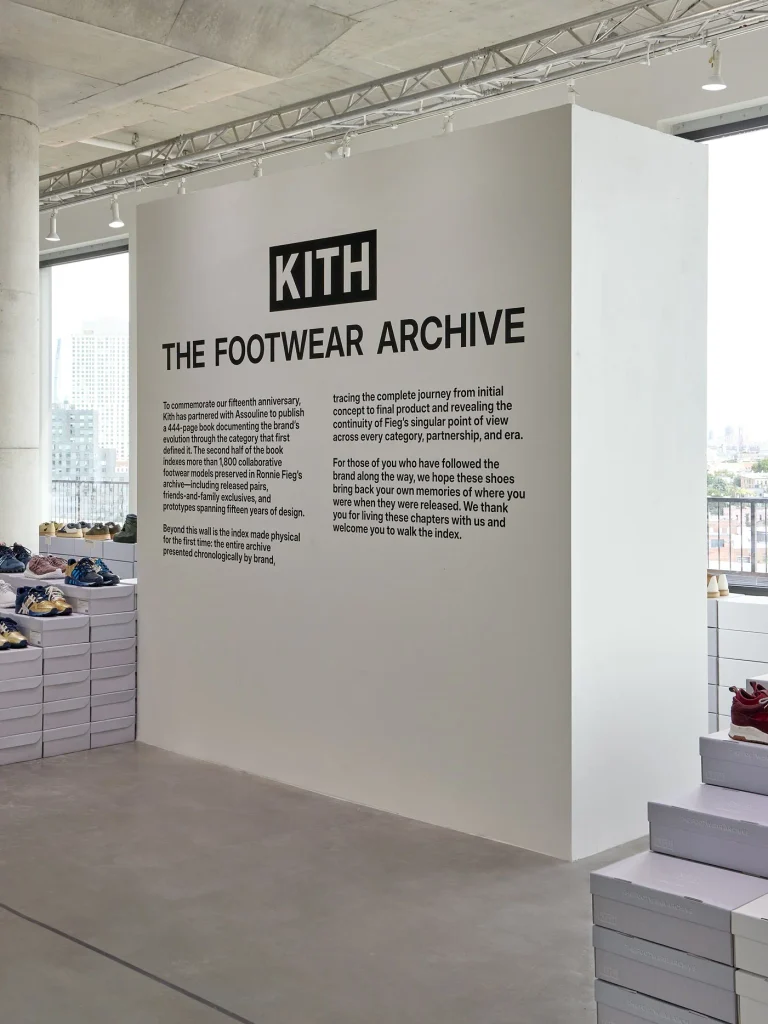 Kith가 15년 동안 보관한 협업 신발 1,849켤레를 꺼냈다. Kith: The Footwear Archive