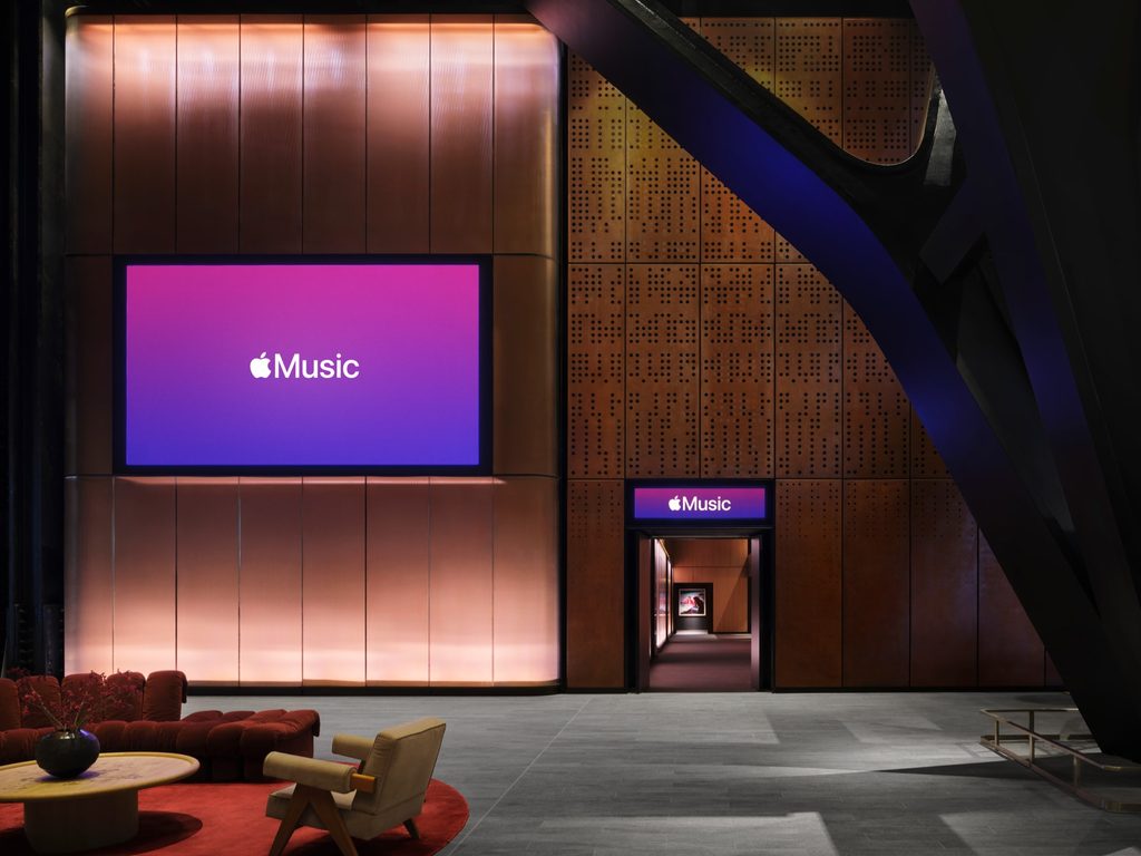 애플이 직접 공연장을 만들었다. 'Apple Music Hall'