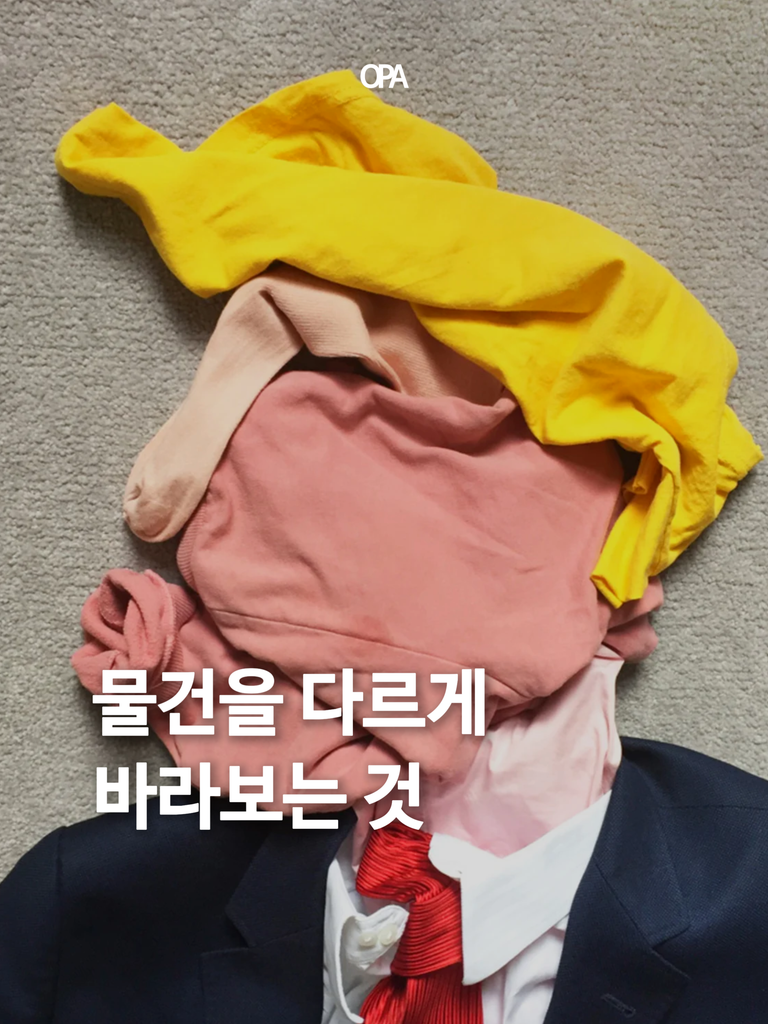 빨래를 널다가 말 한 마리를 발견한 사람. 비주얼 아티스트 헬가 스텐첼(Helga Stentzel)