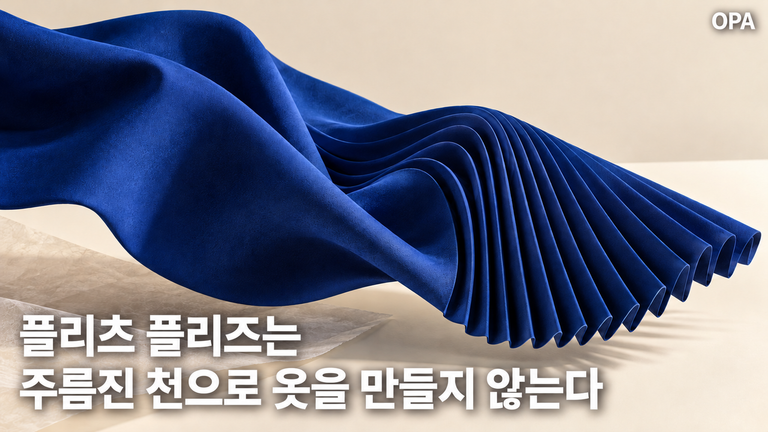플리츠 플리즈의 비밀