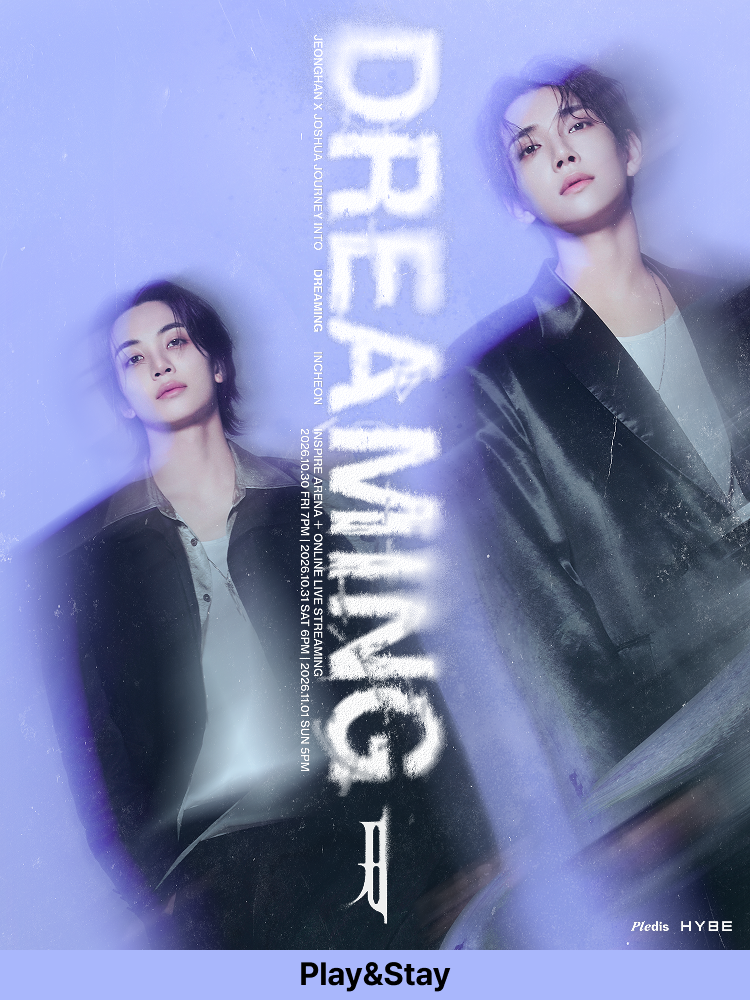 JEONGHAN X JOSHUA JOURNEY INTO DREAMING 인천 Play&Stay 포스터
