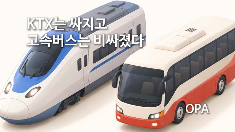 KTX는 싸지고 버스는 비싸졌다…서울–광주 이동 뭐가 유리할까