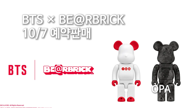 BTS × BE@RBRICK 오늘 예약판매…어떤 디자인이 나오나